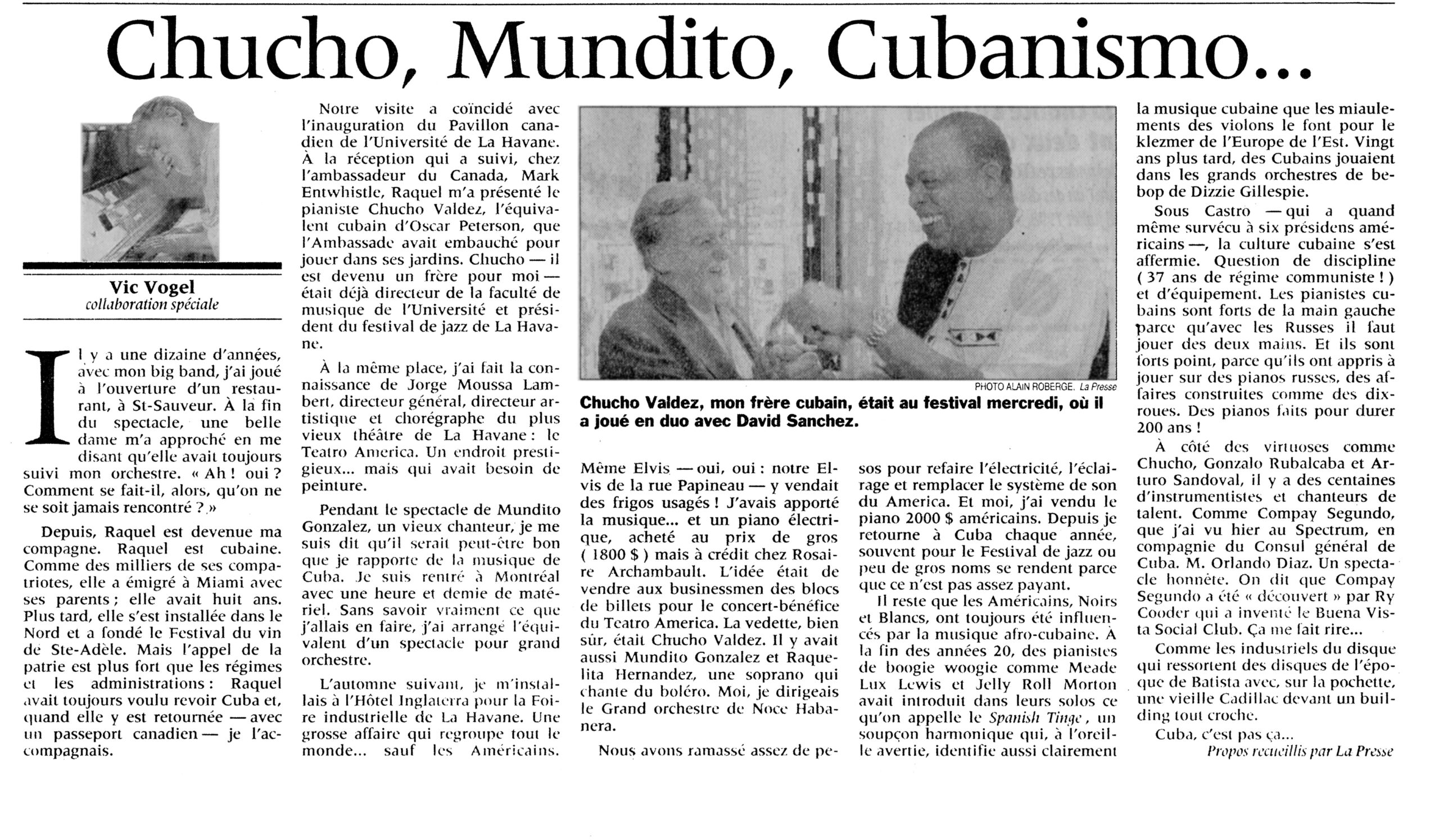 VVCD7771 Chucho press