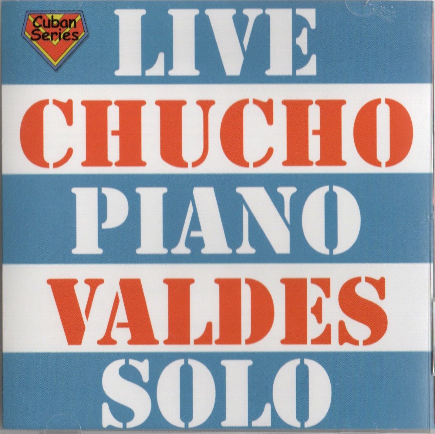 VVCD7771 LIVE PIANO SOLO Chucho Valdes Front